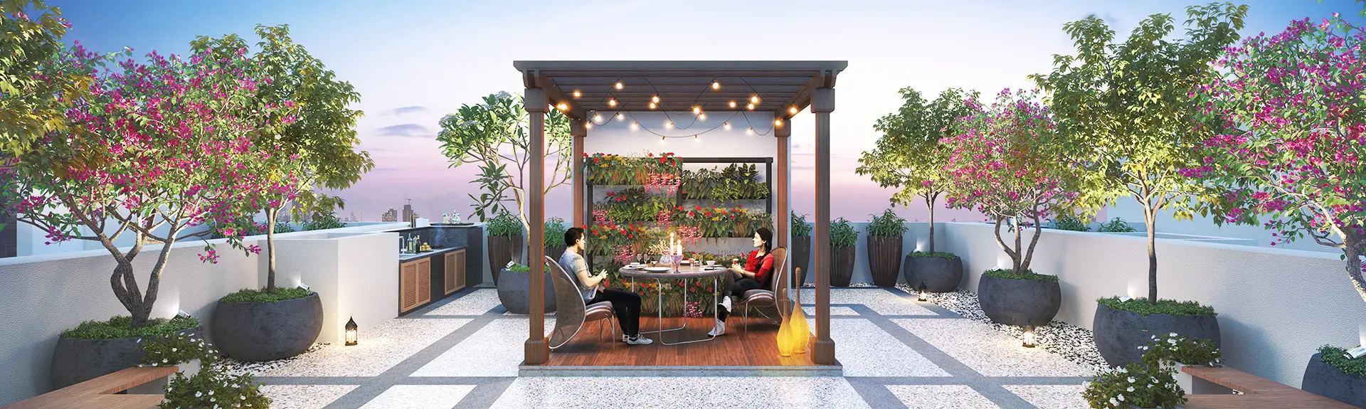 Select Residences with Sprawling Private Terrace