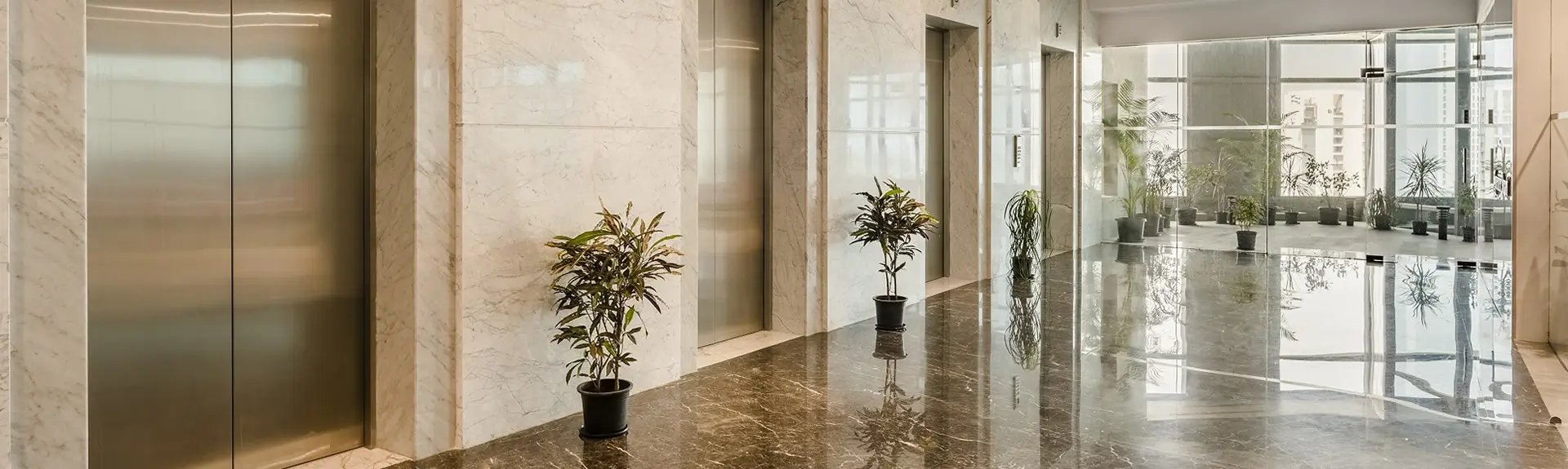 Birla Aurora Lift Lobby